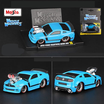Conjunto de veículos Maisto 1:64 Ferrari Ford Chevrolet Shelby Buick Toyota Audi Nissan Muscle, série de modelos de carros em miniatura Die Cast