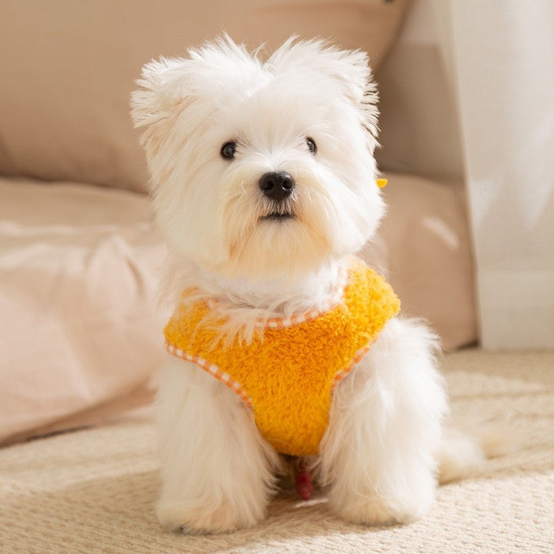 Roupas de cachorro filhote outono inverno urso fofo pato lã casaco de cachorro fantasia para animais de estimação roupas de gato chihuahua buldogue francês colete jaqueta para cachorro