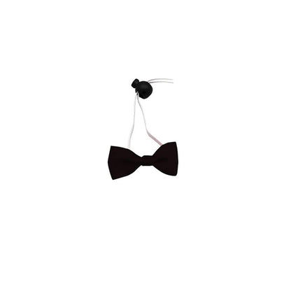 Chapéu de Formatura Pequeno Animal Mini Chapéu de Bacharel com Borla Boné de Estimação Fofo Gravata Borboleta para Gatinho Hamster Acessório de Fantasia para Fotos