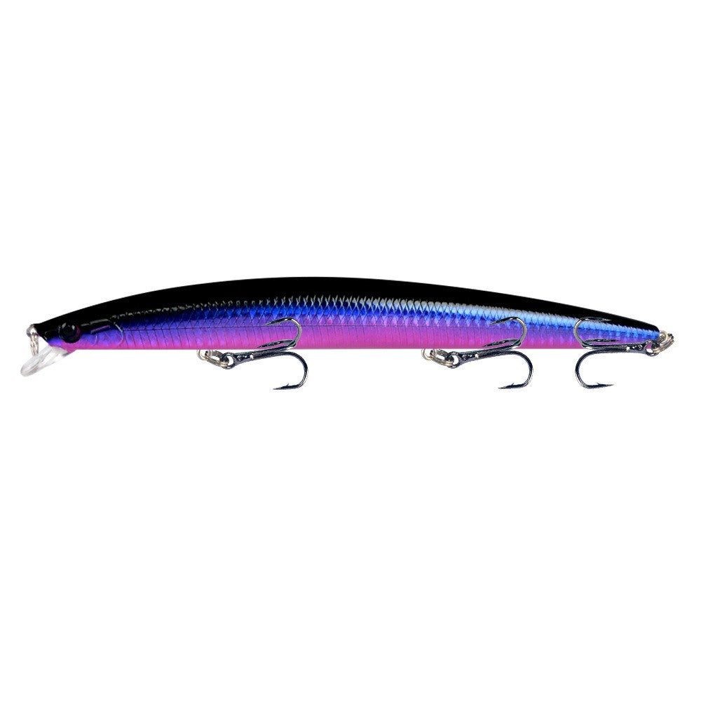 1pcs 18cm 24g Minnow Fishing Lure Laser Hard Artificial Bait Plastic Big Fake Fish Lures Sea Fishing Bait Crankbait Wobblers