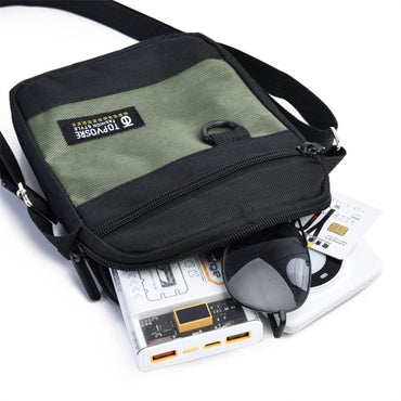 New Oxford Cloth Men Shoulder Bag Waterproof Large Capacity Crossbody Bag Comfortable Portable Messenger Bag Outdoor