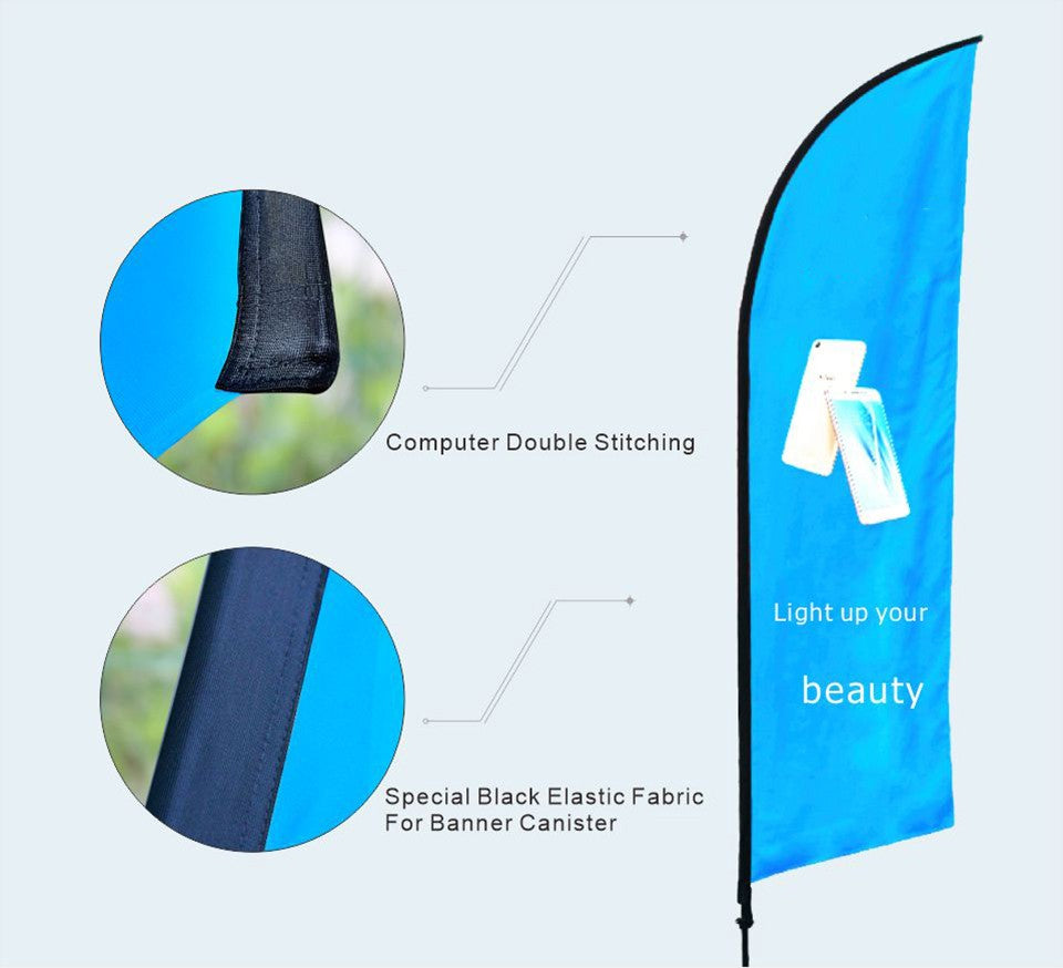 Bandeira de Pena para Praia Gráfico Personalizado Impressão Banner Grátis Design Promoção Celebração de Abertura Publicidade Exterior Decoração
