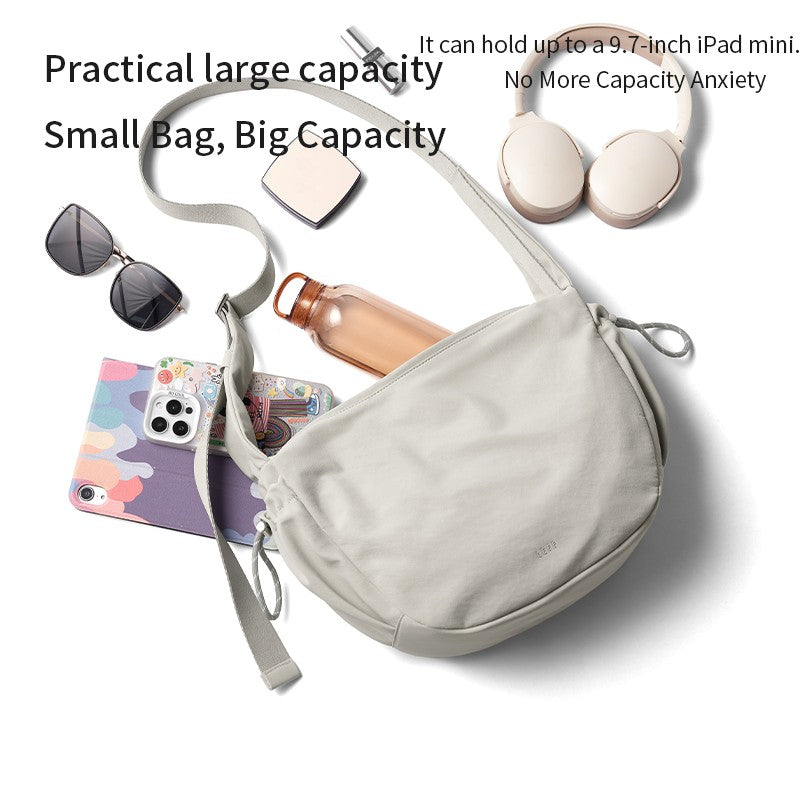 LEFF Fashion Women Crossbody Bag High Quality Nylon Commuting Bags Waterproof Outdoor Travel Shoulder Bag New Causal Female Bags