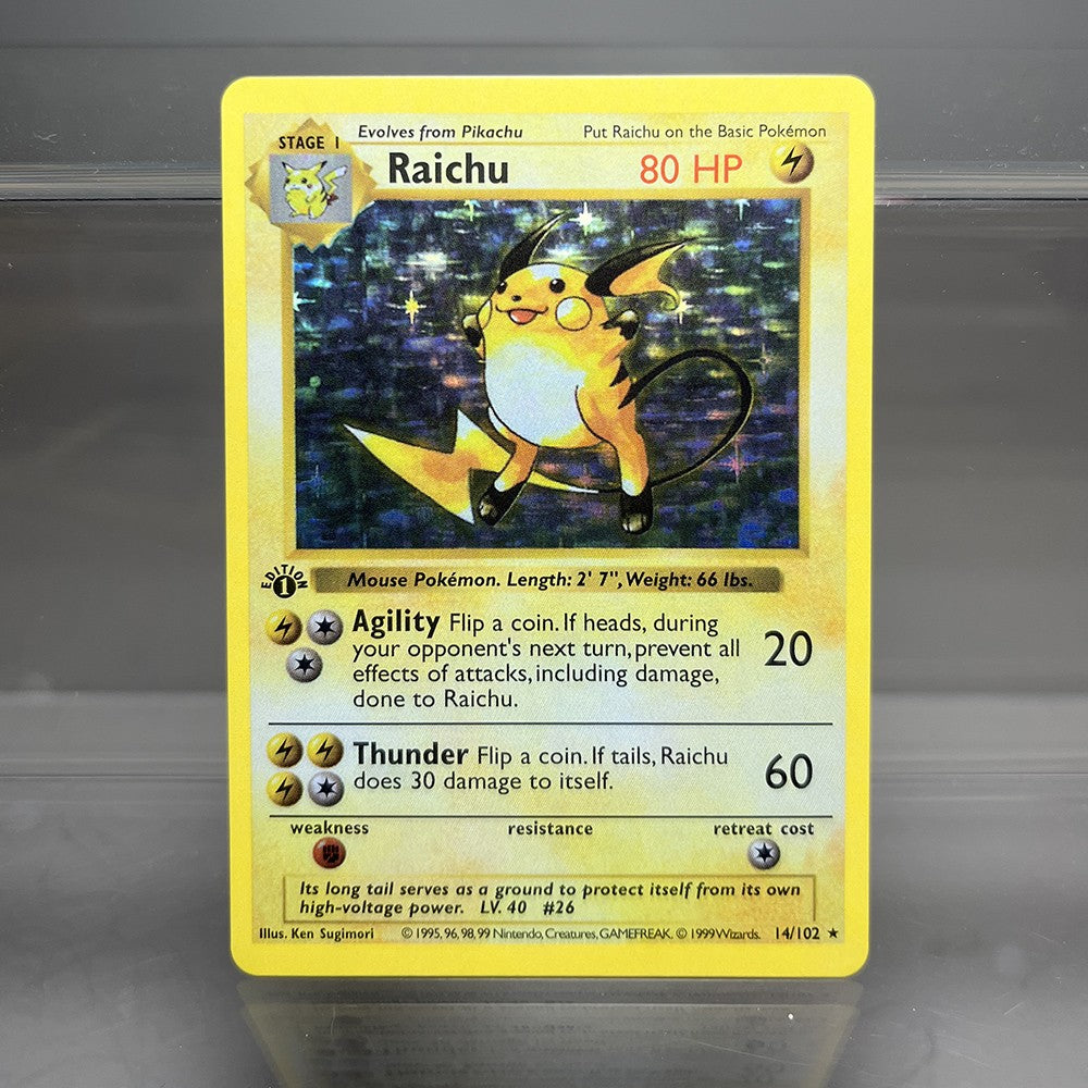 Cartas PKM 1ª Edição Charizard Blastoise Dragonite 1996 Base Set Cartas Holográficas Individuais Coleção de Cartas de Jogo Cartas Proxy PTCG