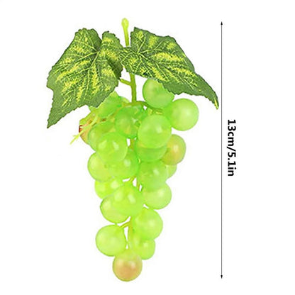 Realistic Artificial Grapes Table Decoration of Realistic Fake Grape Natural Fake Grape Bundles Party Home Wedding Decoration