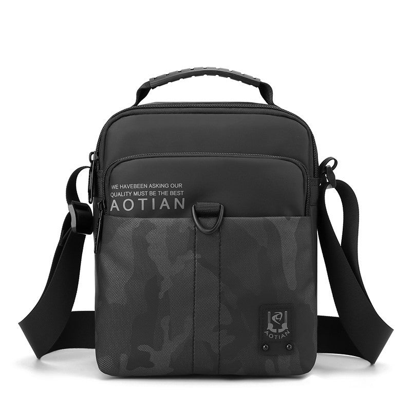 Man Shoulder Bags Oxford Messenger Handbags Fashion Mini Pouch Casual Solid Crossbody Bags For Male Shopper Tote