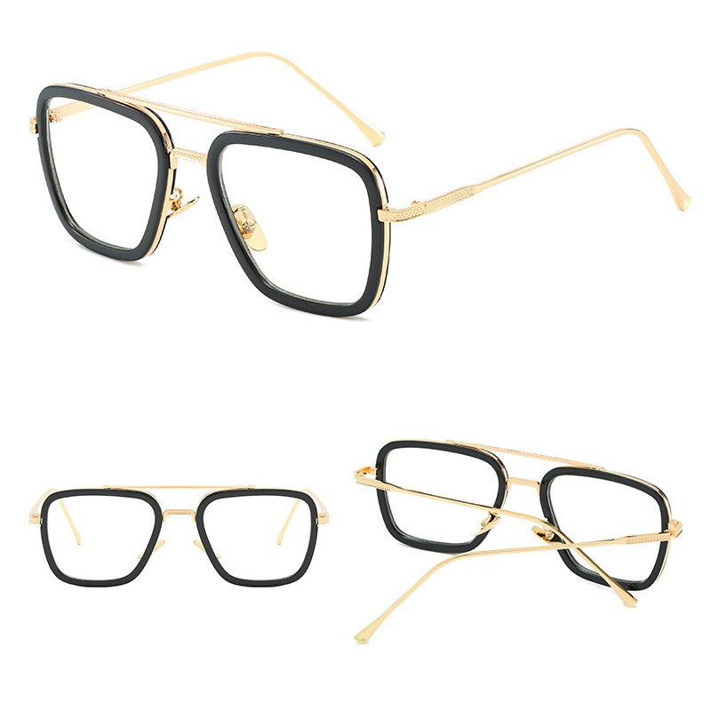 High Quality Iron Man Tony Stark Fishing Sunglasses Square Outdoor Sport Fishing Glasses Men Spider Eyewear Sports Sun Glasses