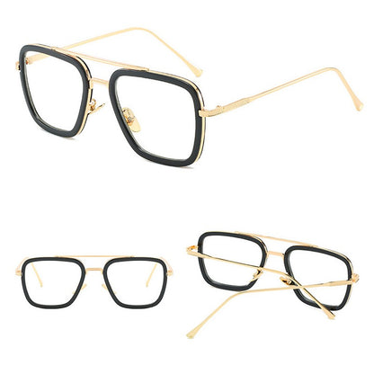 High Quality Iron Man Tony Stark Fishing Sunglasses Square Outdoor Sport Fishing Glasses Men Spider Eyewear Sports Sun Glasses