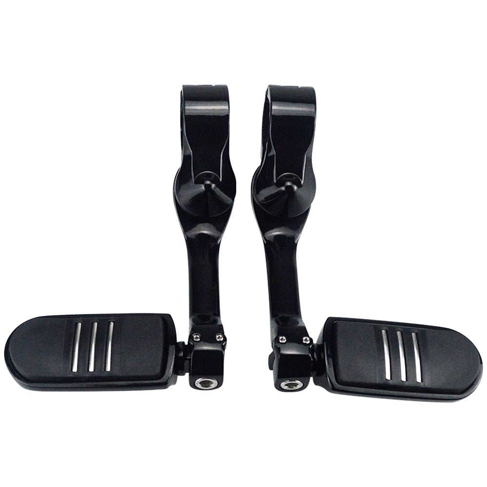 Kit de Suportes de Pedaleiras para Protetor de Motor de Motocicletas 1-1/4" Descanso de Pé para Harley Honda Davidson Road King Sportster Fat Boy Electra Glide