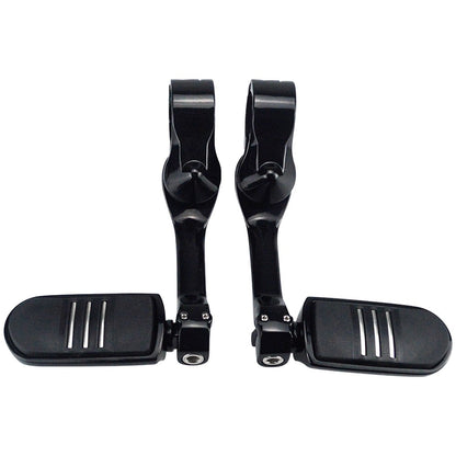 Kit de Suportes de Pedaleiras para Protetor de Motor de Motocicletas 1-1/4" Descanso de Pé para Harley Honda Davidson Road King Sportster Fat Boy Electra Glide