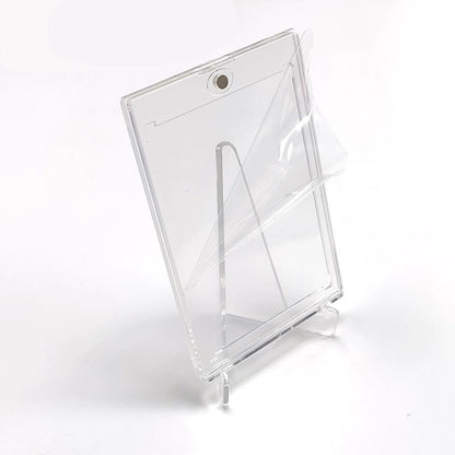 35PT Magnetic Card Holder Set Caixa Expositora Adequada para Cartas Colecionáveis de YuGiOh Pokémon Jogo Esporte Protetor de Acrílico Rígido Brinquedo