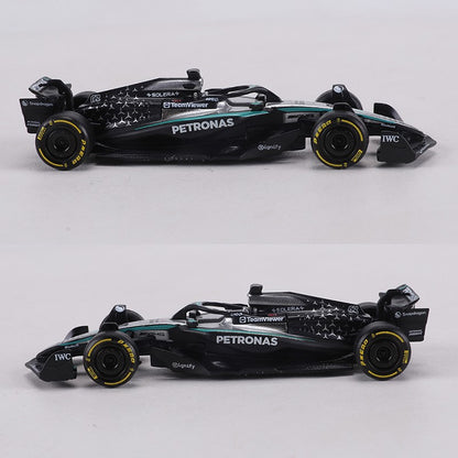 Burago 1:64 Mercedes-AMG F1 W16 Racing Car Alloy Model Car George Russell #63