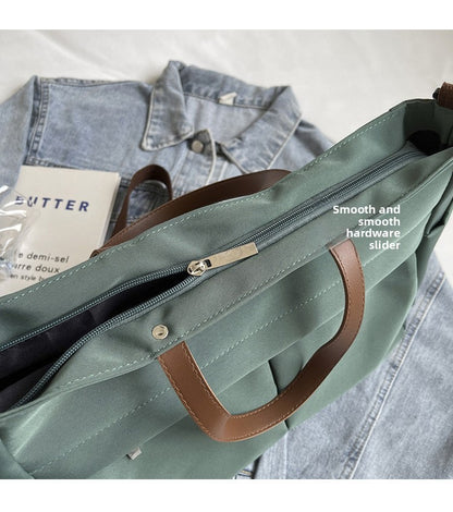 Multi Functional Tote Bag: Durable Nylon Work & Daily Shoulder Purse, Large Capacity Handbag Crossbody Bags for Women Daily Use