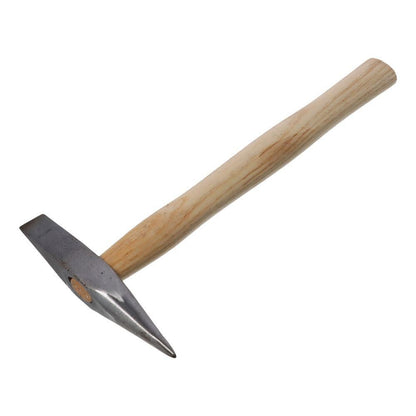 Martelo de Lascar de Solda 10 Oz/300g, Martelo de Eletricista com Cabo de Madeira para Remover e Reparar