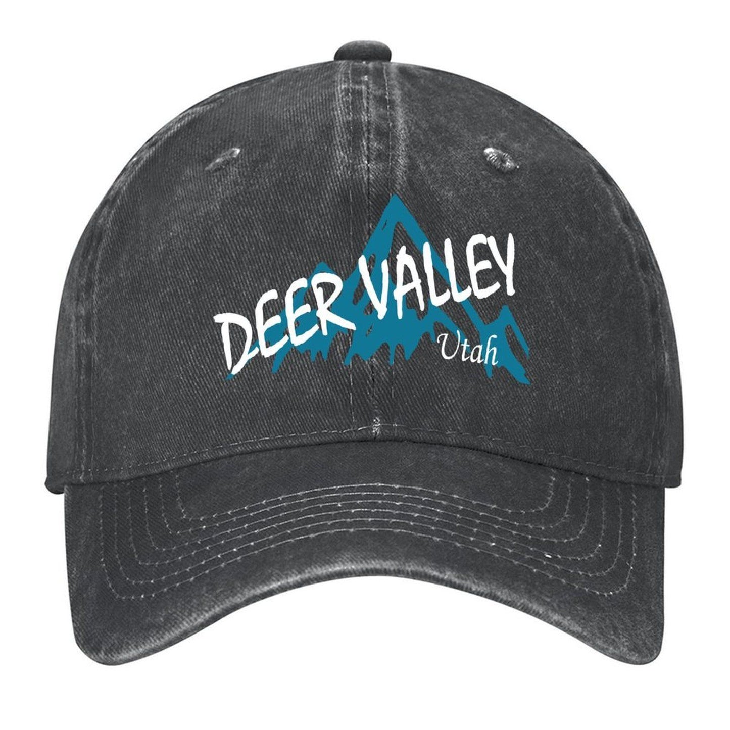 Deer Valley Mountains Baseball Cap Christmas Hat Rugby New In The Hat Gentleman Hat Trucker Hats For Men Women's