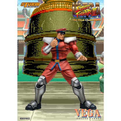 Pré-venda Original Storm Toys M. Bison Ultra Street Fighter II The Final Challengers M. Bison Figuras de Anime Brinquedos Modelo Presente