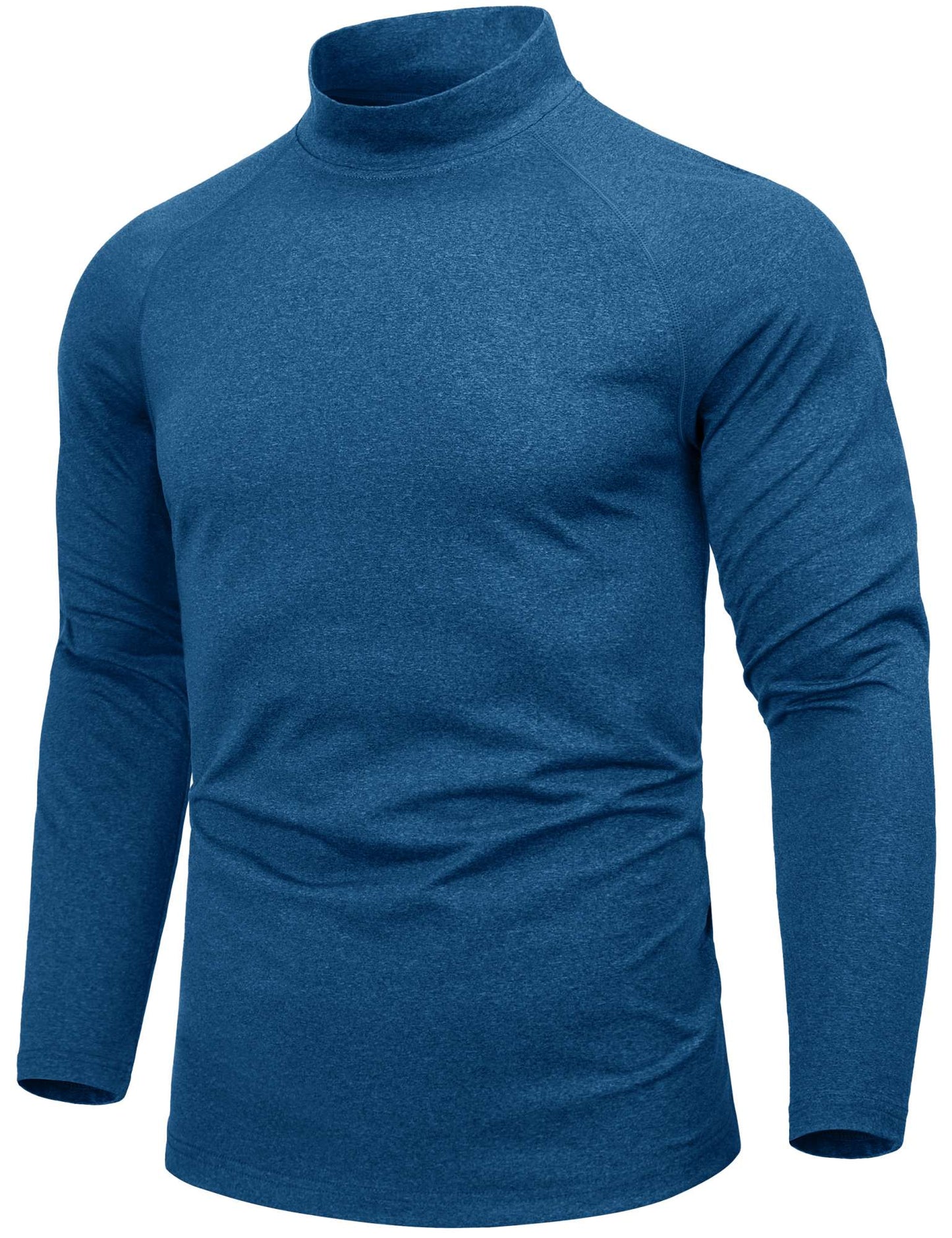 TACVASEN Men's Thermal Shirts Long Sleeve Micro-fleece Fleece Lined Base Layer Undershirts Athletic Warm Winter Workout Top