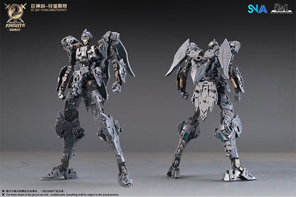 HG 1/144 SNAA SC-002 Titan Greatsword Tristan Kit de Montagem SC-009 Divine Invoker Percival The Round Table Knights Figure