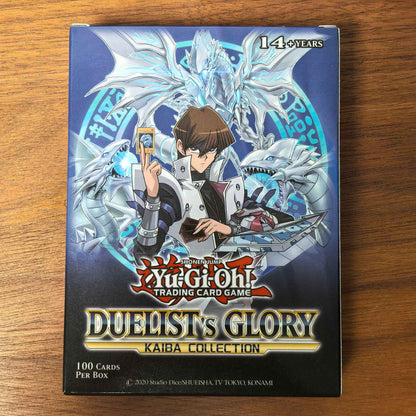 100 unidades Yu-Gi-Oh Anime Style Cards Olhos Azuis Estilo KAIBA Yugioh DUAL MONSTER Clássico Proxy DIY Card Presente Infantil