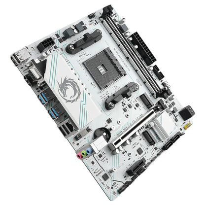 Placa-mãe gamer SOYO AMD B550M USB3.1 M.2 Nvme Sata3 DDR4 Dual Channel Suporta RYZEN R3 R5 R7 3000 4000 5000 CPU Socket AM4