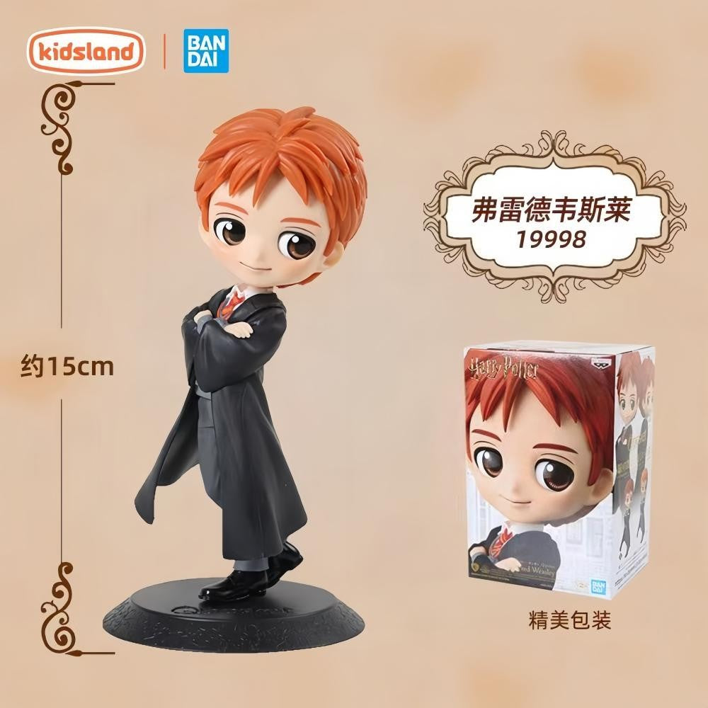 Em Estoque Original Bandai Banpresto Qposket Harry Potter Membros Grande Reunião 15Cm Boneco de Ação Figura Modelo Estilo Chibi Q