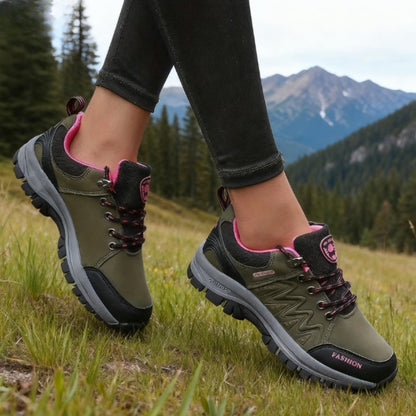 Women's Outdoor Sneakers Fashionable Non Slip Durable Hiking Shoes High-quality Design Platform Low Cut Casual Women's Shoe 2025