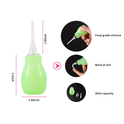 Alimentação manual de pintos e pássaros jovens de canários e pombos, conjunto de seringas de 10/20/50/100ml, 6 peças de tubo curvo de PC, colher de alimentação de metal.
