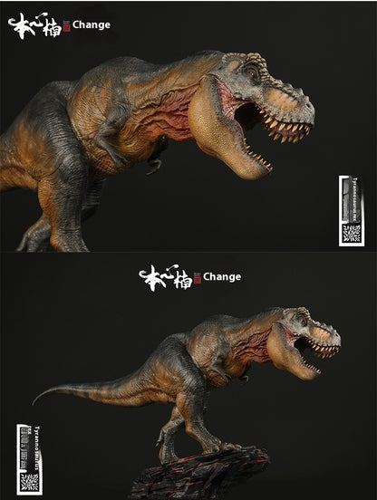 Tiranossauro Rex Eterno Rei Dinossauro Adulto e Infantil Modelo de Brinquedo Figura Enfeite de Mesa Coleção Presente de Festival Surpresa