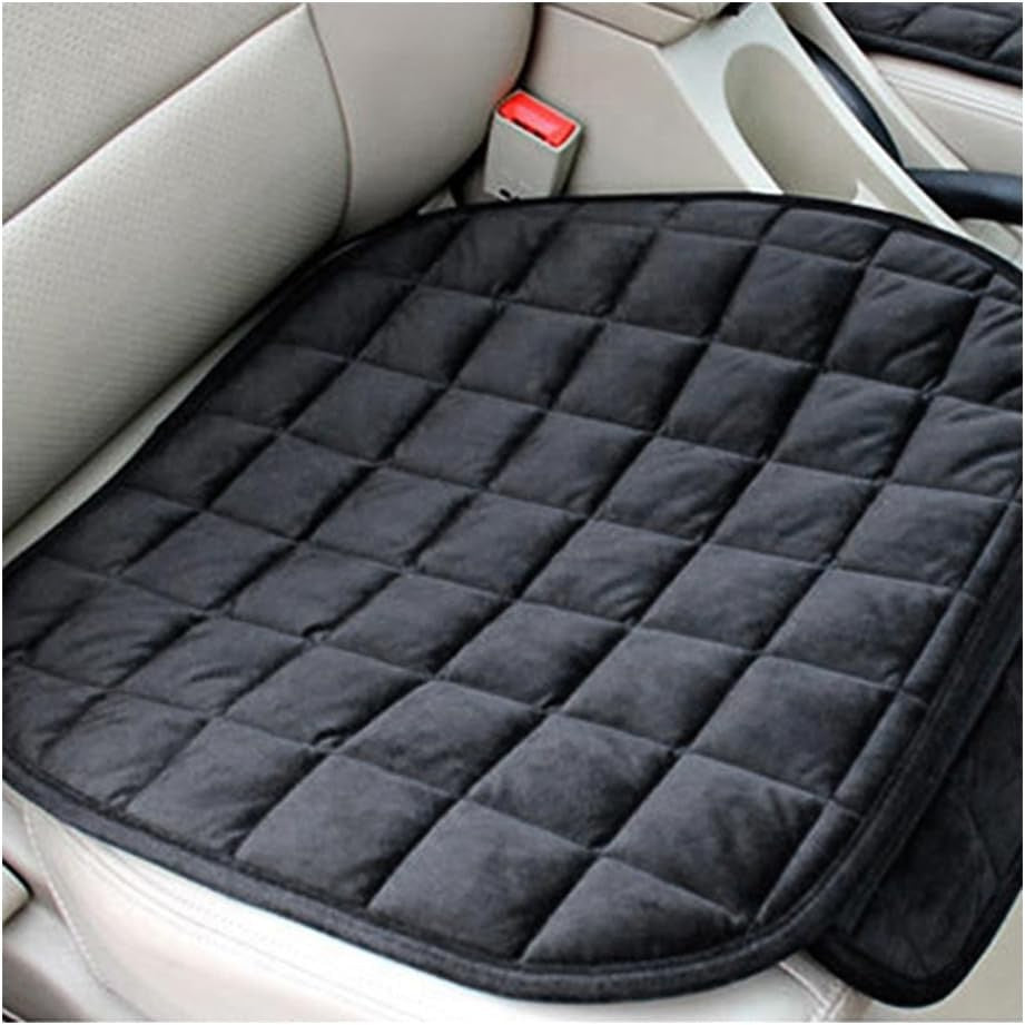 1Pc Soft Car Seat Cover Winter Warm Plush Automotive Seat Cushion Anti Slip Universal Auto Seat Protector