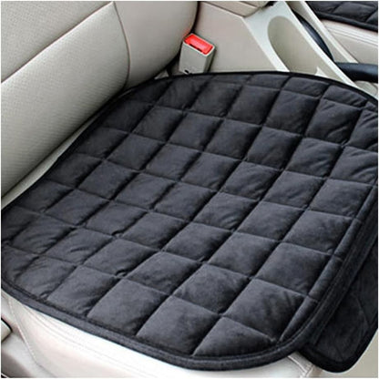 1Pc Soft Car Seat Cover Winter Warm Plush Automotive Seat Cushion Anti Slip Universal Auto Seat Protector
