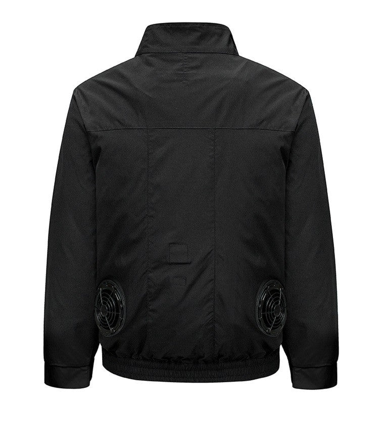Cooling Air Conditioning Clothes with Fan Outdoor Charging Summer Cooling Welding Labor Overalls Men
