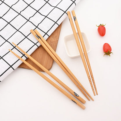 5 Pares de Hashis de Bambu Japoneses para Sushi Antiderrapante Utensílios de Mesa Reutilizáveis para Hot Pot Hashis Chineses Ferramentas de Cozinha