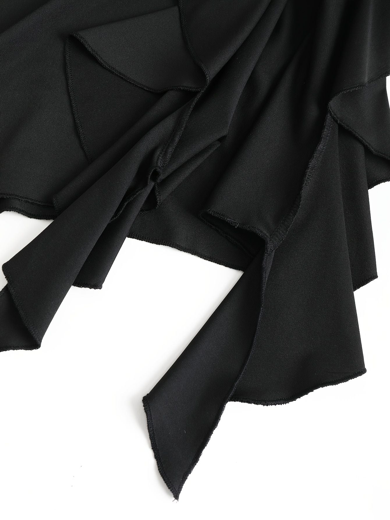 2025 European and American Fashion Spring and Autum New Hot-Selling Plus Size Girls' Skirt Asymmetrical Sexy Hip-Hugging Skirt