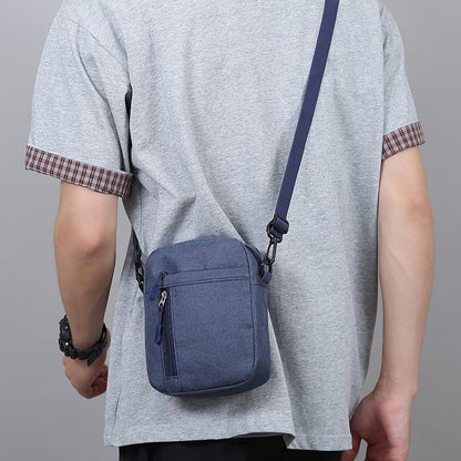 Multi Functional Men's Shoulder Bag, Waterproof and Wear-resistant, Large Capacity Crossbody Bag for Business Commuting