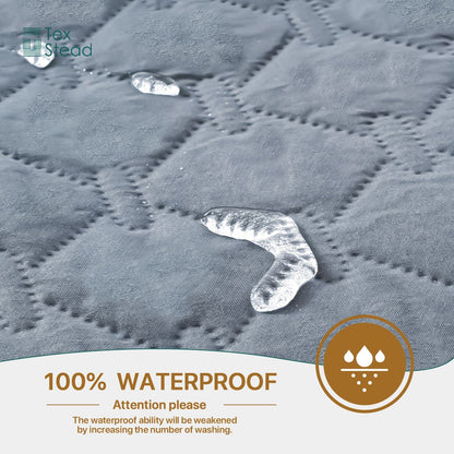 1 capa de cama ortopédica para cães grandes, capa lavável para cama de cão em espuma, colchonete para animais de estimação com acolchoamento multiagulha, capa para cama de caixa para cães