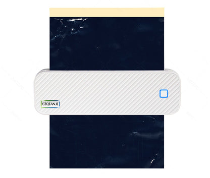 Portable A4 Thermal Printer Bluetooth Photos PDF Document Printing Machine Folded Rolls Paper For Office Work Home School Travel