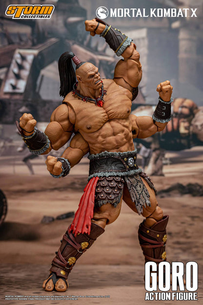 Storm Toys Mortal Kombat Final BOSS Shao Kahn DCMK14 Luxury Edition Vilão Goro DCMK18 Action Figure Modelo Brinquedos Presentes Em Estoque