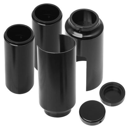 Conjunto de Capas para Bengala de Alumínio CNC Preto para Harley Softail Breakout FXSB 2013-2017 2016