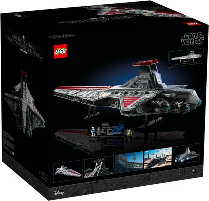 LEGO Star Wars 75367 Cruzador de Ataque da República Classe Venator para Presente de Aniversário, Natal, Ano Novo de Crianças (5374 Peças)