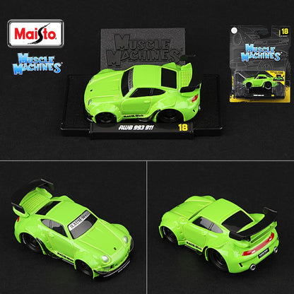 Conjunto de veículos Maisto 1:64 Ferrari Ford Chevrolet Shelby Buick Toyota Audi Nissan Muscle, série de modelos de carros em miniatura Die Cast