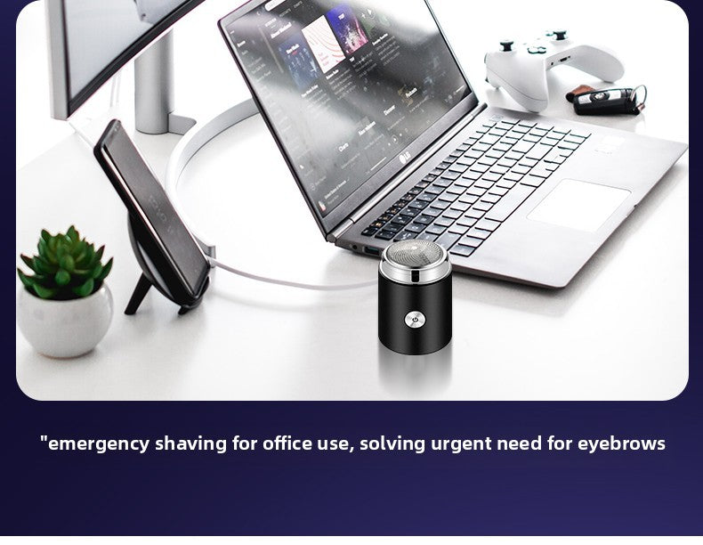 Men's shaver USB charging wireless stainless steel blade ultra long standby portable shaver waterproof travel shaver