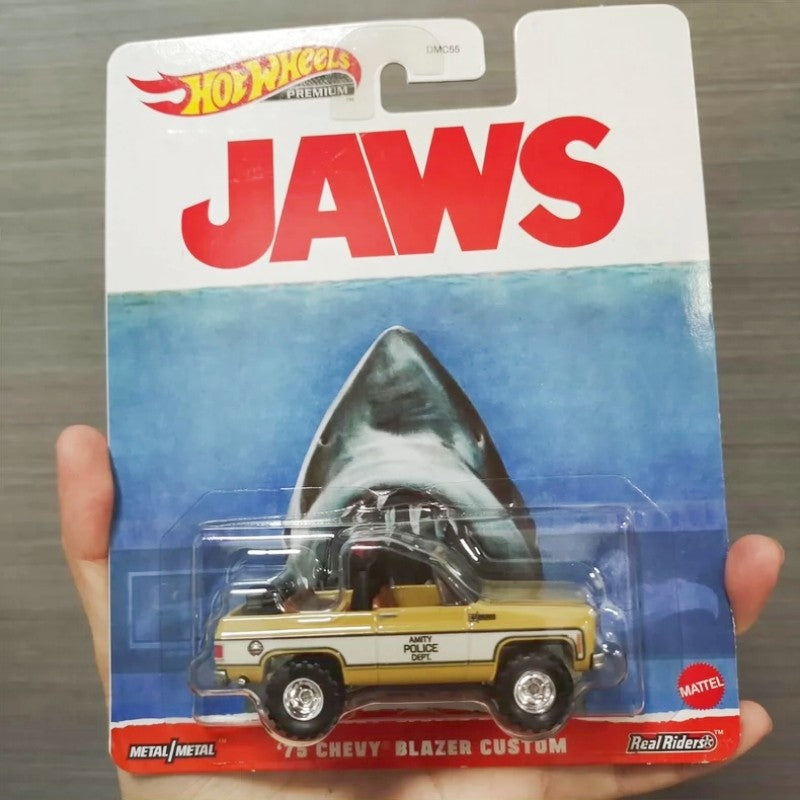 Original In Stock Hot Wheels Entertainment Culture Pop Series Die-Cast Car Model Metal Base Rubber Tires Collectible Toy Car