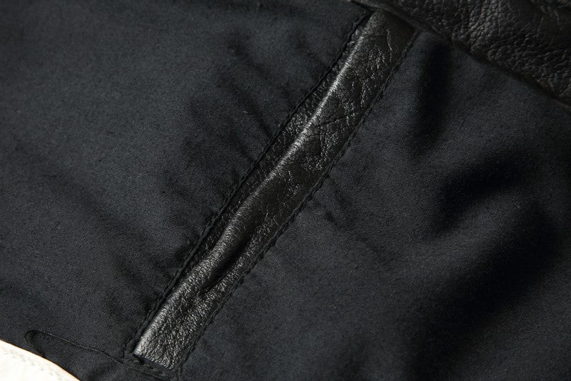 2025 Retro Style 100% Top Layer Cowhide Oversized Leather Jacket Color is made of Old Motorcycle Riding Clothes.