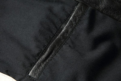 2025 Retro Style 100% Top Layer Cowhide Oversized Leather Jacket Color is made of Old Motorcycle Riding Clothes.