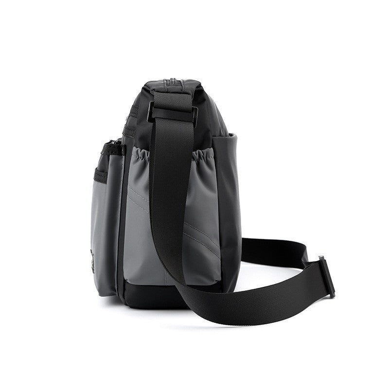 Multi-layer Pocket Design Oxford Shoulder Bag Large Capacity Men's Casual Fashion Single Shoulder Crossbody Luxury Messenger Bag