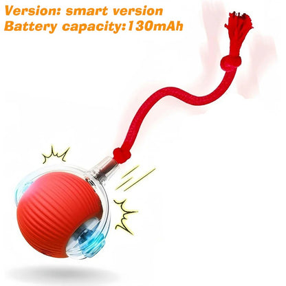 Novo Brinquedo Interativo de Bola para Cães, Bola Automática para Cães Recarregável, Brinquedo Interativo Inteligente para Filhotes, Bolas Inteligentes para Cães