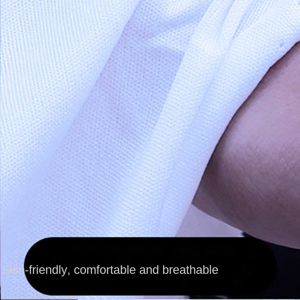 Hooded Halloween Cloak Cape Funny Cosplay Smile Face Ghost Poncho Robe Fright Clothes Black Eye Ghost Cosplay Costume
