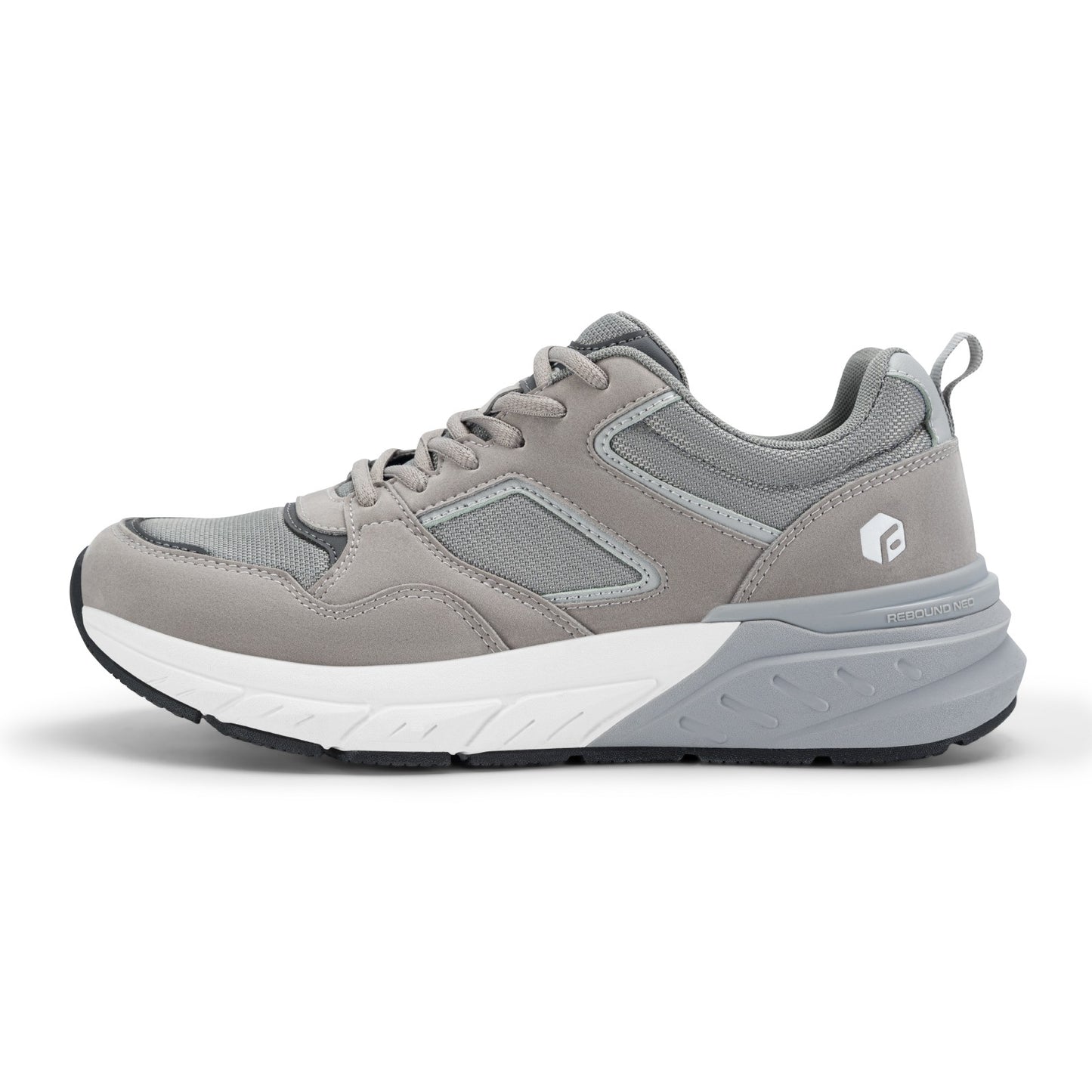 Tênis de Corrida Masculino FitVille Mais Novo 4E de Largura com Suporte de Arco para Pés Chatose Alívio da Dor no Calcanhar Fascite Plantar