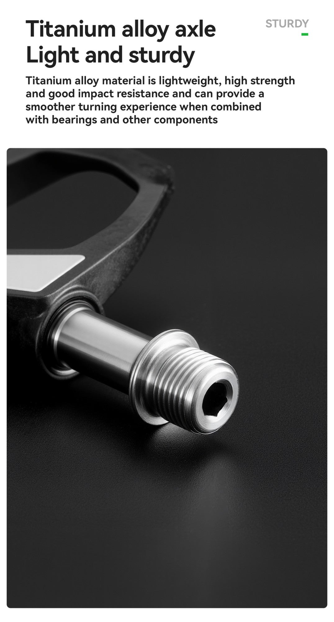 ROCKBROS Bicycle Pedals Lightweight Carbon Fiber Self-Locking Pedals With Cleats SPD Waterproof Sealed Bearing Road Bike Pedals