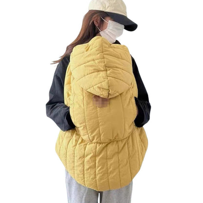 Cloak Autumn and Winter Thick Windproof Blanket Car Cover Blanket Waist Stool Windproof Cloak Baby Walking Artifact